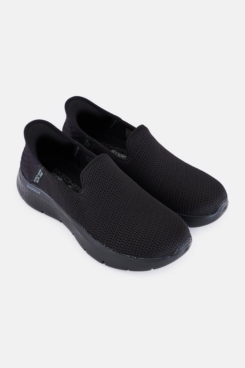 SKECHERS Women Go Walk Flex-Relish Slip On Shoes, Black - Image 2